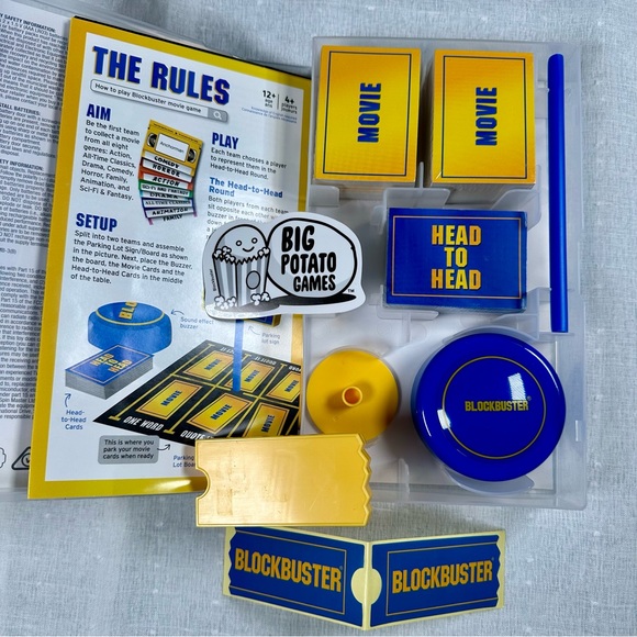 The Blockbuster Game - Movie Party Game NEW from Big Potato Games - Picture 7 of 7